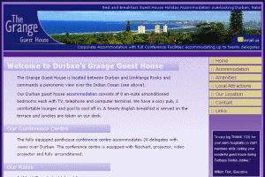 Grange Website Designers Durban