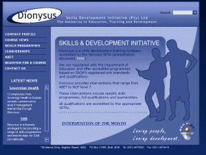 Dionysus Website Designers Durban