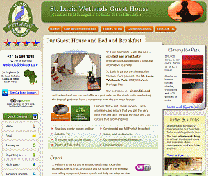 Stlucia Wetl GHouse Website Designers Durban